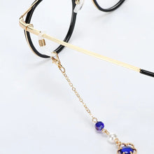 Carica l&#39;immagine nel visualizzatore di Gallery, Adjustable Pearl Anti Slip Colorful Beads Sunglasses Lanyards Glasses Chain Necklace Strap