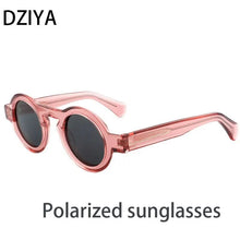 Carica l&#39;immagine nel visualizzatore di Gallery, Retro Round Frame Gradient Color Large Frame Plate Material High-End Men Women Glasses 60193