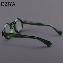 Carica l&#39;immagine nel visualizzatore di Gallery, Retro Round Frame Gradient Color Large Frame Plate Material High-End Men Women Glasses 60193