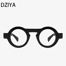 Carica l&#39;immagine nel visualizzatore di Gallery, Retro Round Frame Gradient Color Large Frame Plate Material High-End Men Women Glasses 60193