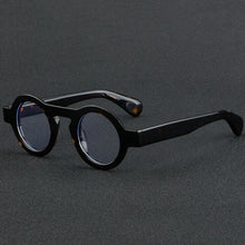 Carica l&#39;immagine nel visualizzatore di Gallery, Retro Round Frame Gradient Color Large Frame Plate Material High-End Men Women Glasses 60193