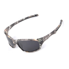 Carica l&#39;immagine nel visualizzatore di Gallery, Camo Polarized Sunglasses Men Women Stress-Resistant Lenses Wind Sand Proof Dark Sun Glasses Male Fishing Cycling UV400