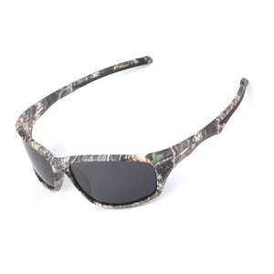 Camo Polarized Sunglasses Men Women Stress-Resistant Lenses Wind Sand Proof Dark Sun Glasses Male Fishing Cycling UV400