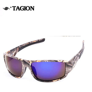 Camo Polarized Sunglasses Men Women Stress-Resistant Lenses Wind Sand Proof Dark Sun Glasses Male Fishing Cycling UV400