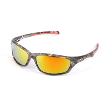 Carica l&#39;immagine nel visualizzatore di Gallery, Camo Polarized Sunglasses Men Women Stress-Resistant Lenses Wind Sand Proof Dark Sun Glasses Male Fishing Cycling UV400