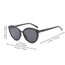 Load image into Gallery viewer, Cat Eye Retro Sunglasses Women Men Designer Vintage Sun Glasses Female Male Mirror Outdoors Shades Lady Oculos De Sol