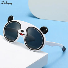 Load image into Gallery viewer, Cute Children Cartoon Panda Silicone Sunglasses Outdoor Personality Street Shooting Sunscreen UV Protection Sunglasses
