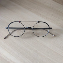 Carica l&#39;immagine nel visualizzatore di Gallery, Design Titanium Alloy Glasses Frame Men Women Retro Small Round Circle Eyeglasses Ultralight Spectacles Eyewear TBX910