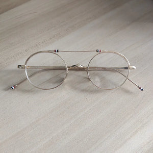 Design Titanium Alloy Glasses Frame Men Women Retro Small Round Circle Eyeglasses Ultralight Spectacles Eyewear TBX910