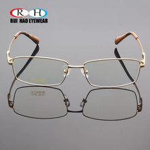 Load image into Gallery viewer, Fashion Eyeglasses Frame Titanium Alloy Glasses Frame Unisex Optical Eyeglasses Men Super Light Memory Full Spectacle Frames