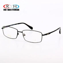 Load image into Gallery viewer, Fashion Eyeglasses Frame Titanium Alloy Glasses Frame Unisex Optical Eyeglasses Men Super Light Memory Full Spectacle Frames