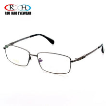 Load image into Gallery viewer, Fashion Eyeglasses Frame Titanium Alloy Glasses Frame Unisex Optical Eyeglasses Men Super Light Memory Full Spectacle Frames