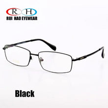 Load image into Gallery viewer, Fashion Eyeglasses Frame Titanium Alloy Glasses Frame Unisex Optical Eyeglasses Men Super Light Memory Full Spectacle Frames