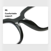 Carica l&#39;immagine nel visualizzatore di Gallery, Leopard Print Eyewear Anti-UV Blue Rays Glasses Square Frame Computer Goggles Transparent Eyeglasses Vision Care