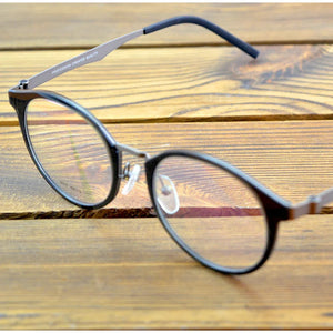 Lightweight Round TR90 Frame Alloy Non-slip Temple Screwless Hinge Optical Frame Spectacle