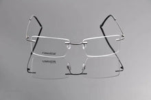 Load image into Gallery viewer, Fashion Man Women Rimless Titanium Glasses Frames Clear Lens Optical Glasses Frame titanio gafas sin montura marco DD1353