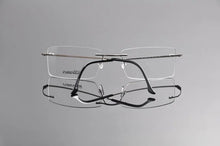 Load image into Gallery viewer, Fashion Man Women Rimless Titanium Glasses Frames Clear Lens Optical Glasses Frame titanio gafas sin montura marco DD1353