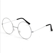 Load image into Gallery viewer, Ultra Light Decorative Glasses Round Retro No Degree Metal Decoration Flat Unisex Glasses