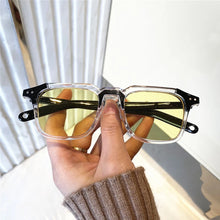 Load image into Gallery viewer, New European American Cat Eye Glasses Sunglasses Ladies Retro Sunglasses Transparent Box Colorful Glasses 6 Colors