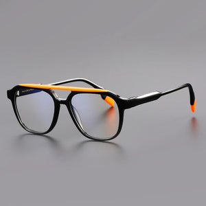 Fashion   Eyeglass Frame Men's   Acetate Fiber Designer Optical Glasses Women's Myopia Reading Classic Eyeglasses