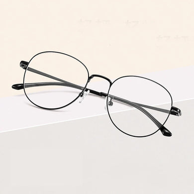 Optical Prescription Full Rim Alloy Metal Eyeglasses Frame for Women Optical Eyewear Glasses Frame Glass Frames for Men