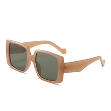 Load image into Gallery viewer, Oversized Square Sunglasses for Women Jelly Color Shades UV400 Trending Men Sun Glasses Unisex Eyewear