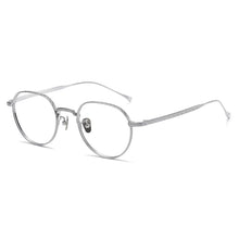 Load image into Gallery viewer, Pure Titanium Glasses Frame Men Women Optical Male Round Eyeglasses Frames Myopia Prescription Eye Glasses
