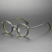 Load image into Gallery viewer, Pure Titanium Glasses Frame Men Women Optical Male Round Eyeglasses Frames Myopia Prescription Eye Glasses