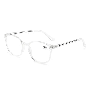 Reading Glasses Women Men Clear Frame Presbyopic EyeGlasses Natural Comfort Eyewear +1.0 To +4.0 Gafas