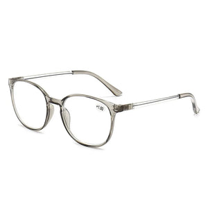 Reading Glasses Women Men Clear Frame Presbyopic EyeGlasses Natural Comfort Eyewear +1.0 To +4.0 Gafas