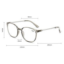 Load image into Gallery viewer, Reading Glasses Women Men Clear Frame Presbyopic EyeGlasses Natural Comfort Eyewear +1.0 To +4.0 Gafas