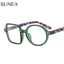 Load image into Gallery viewer, Fashion Round Glasses  Frame Women Men Clear Lens Square Anti-blue Light Glass Optical Spectacle Goggles Female Eyeglass