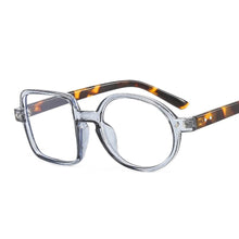 Load image into Gallery viewer, Fashion Round Glasses  Frame Women Men Clear Lens Square Anti-blue Light Glass Optical Spectacle Goggles Female Eyeglass