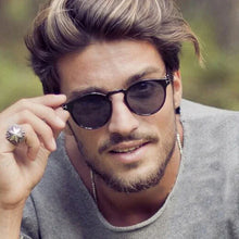 Load image into Gallery viewer, Round Retro Sunglasses Women Men Designer Vintage Sun Glasses Female Male Mirror Outdoors Shades Lady Oculos De Sol