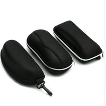 Load image into Gallery viewer, Simple Style High Quality Microfiber Black Glasses Case Style Optional Flat Mirror Box Glasses Bag Glasses Case Hot