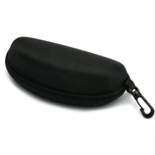 Load image into Gallery viewer, Simple Style High Quality Microfiber Black Glasses Case Style Optional Flat Mirror Box Glasses Bag Glasses Case Hot
