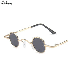 Load image into Gallery viewer, Small Round Frame Metal Crown Frame Boys and Girls Baby Glasses Funny Children&#39;s Sunglasses