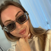 Load image into Gallery viewer, Fashion Small Square Sunglasses New Women Luxury Brand Retro Shades UV400 Men Trending Sun Glasses Sunglasses For Women Men