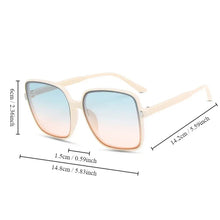 Load image into Gallery viewer, Square Retro Sunglasses Women Men Designer Vintage Sun Glasses Female Male Mirror Outdoors Shades Lady Oculos De Sol
