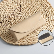 Load image into Gallery viewer, Storage Leather Simple Protection Bags Glasses Cases Sunglasses Eyewear Case