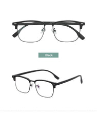Load image into Gallery viewer, TR90 Lightweight Browline Vitnage Eyegalsses Men and Women Spectacles Frame For Prescription Lesnes