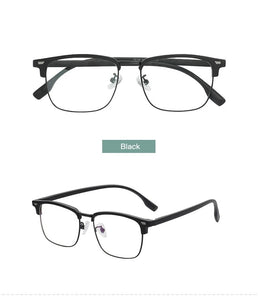 TR90 Lightweight Browline Vitnage Eyegalsses Men and Women Spectacles Frame For Prescription Lesnes