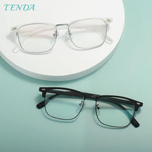 Load image into Gallery viewer, TR90 Lightweight Browline Vitnage Eyegalsses Men and Women Spectacles Frame For Prescription Lesnes