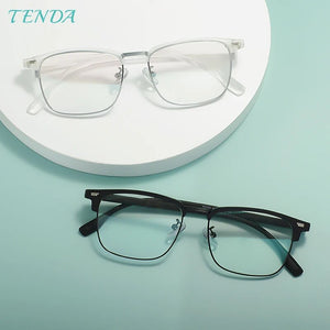 TR90 Lightweight Browline Vitnage Eyegalsses Men and Women Spectacles Frame For Prescription Lesnes