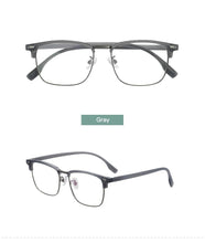 Load image into Gallery viewer, TR90 Lightweight Browline Vitnage Eyegalsses Men and Women Spectacles Frame For Prescription Lesnes