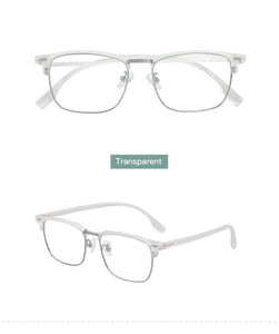 TR90 Lightweight Browline Vitnage Eyegalsses Men and Women Spectacles Frame For Prescription Lesnes
