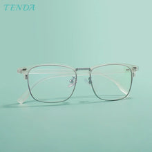 Load image into Gallery viewer, TR90 Lightweight Browline Vitnage Eyegalsses Men and Women Spectacles Frame For Prescription Lesnes