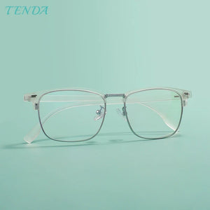 TR90 Lightweight Browline Vitnage Eyegalsses Men and Women Spectacles Frame For Prescription Lesnes