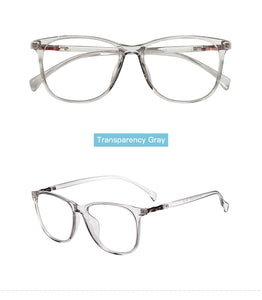 TR90 Men and Women Square Full Rim Optical Frames For Prescription Lenses Myopia Reading Multifocal