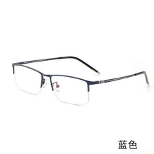 Load image into Gallery viewer, Fashion Titanium Alloy Myopia Frames For Men Ultra-Lightweight Fashion Business Half-Frame Prescription Eyeglasses Frames